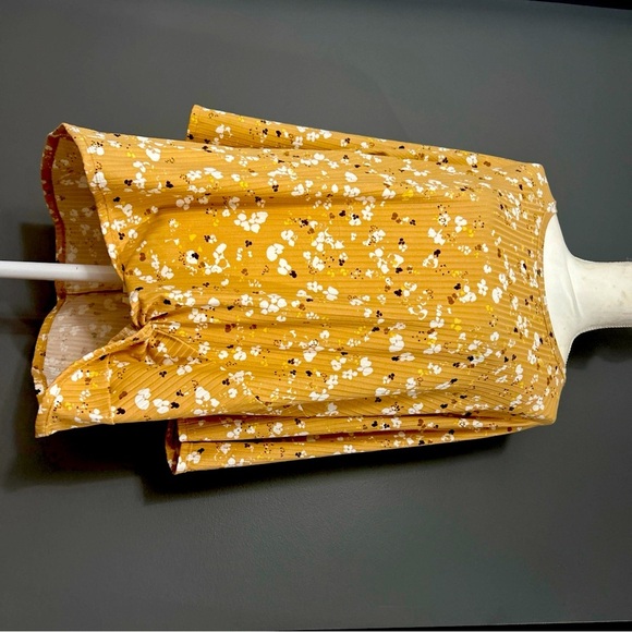 Moa Moa Top Ladies Empire Multicolor Trim Pullover Round Neck - Picture 5 of 7